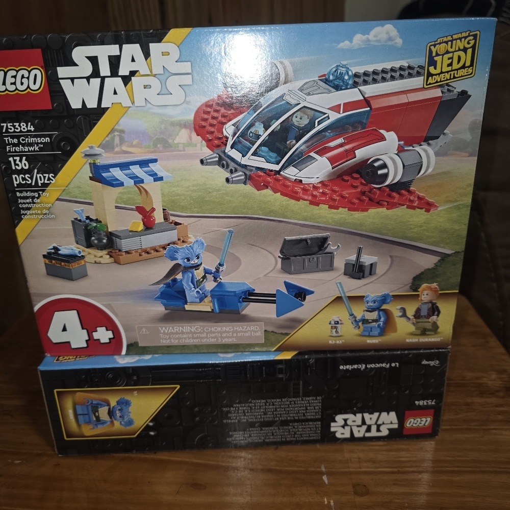 LEGO Star Wars: Young Jedi Adventures The Crimson Firehawk, Kids’ Starter Set